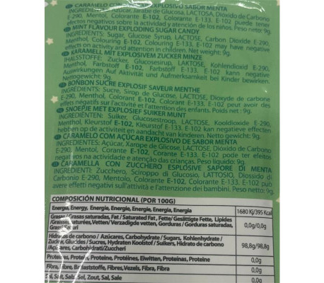 Caramelos Explosivos Sexo Oral Popping Candies Unidad Sabor Menta