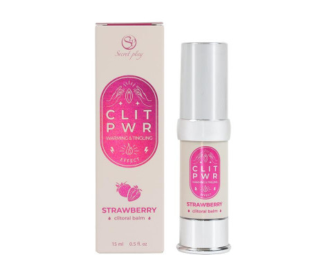 Clit Pwr Bálsamo de Clítoris Fresa 15 ml