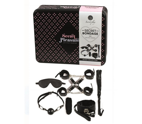 Secret Play Set 8 Piezas Negro