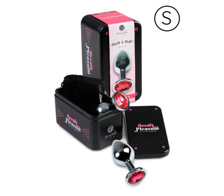 Plug Anal Talla S Fucsia