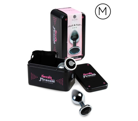 Plug Anal Talla M Negro