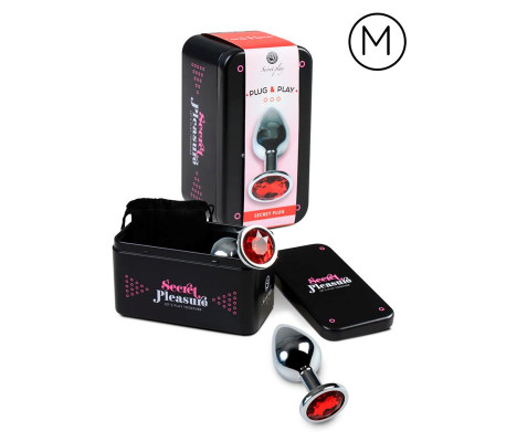 Plug Anal Talla M Rojo