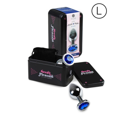 Plug Anal Talla L Azul
