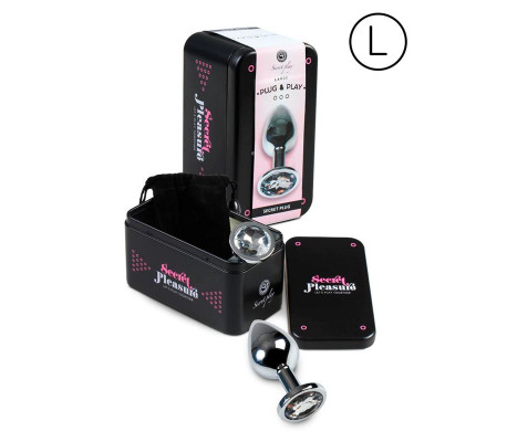 Plug Anal Talla L Transparente