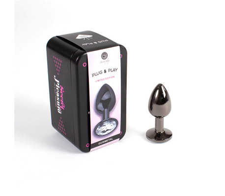 Plug Anal Gunmetal Talla S