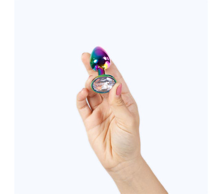 Plug Anal de Metal Rainbow Talla S