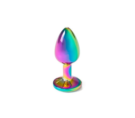 Plug Anal de Metal Rainbow Talla S