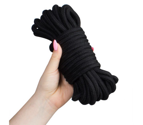 Cuerda Bondage 10 m Negro