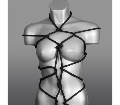 Cuerda Bondage 10 m Negro