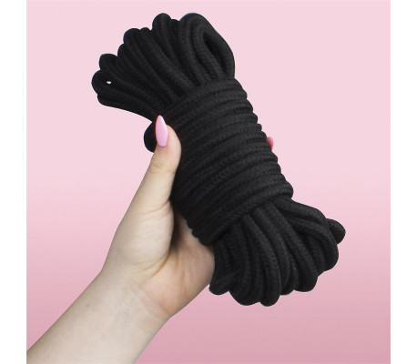 Cuerda Bondage 10 m Negro