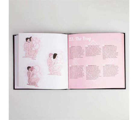 Libro Kamasutra 69 Posturas (ES/EN/DE/FR/NL/PT)