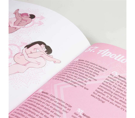 Libro Kamasutra 69 Posturas (ES/EN/DE/FR/NL/PT)