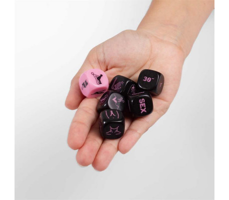 Juego 6 Dados Play Sex (ES/EN/DE/FR/NL/PT/IT)