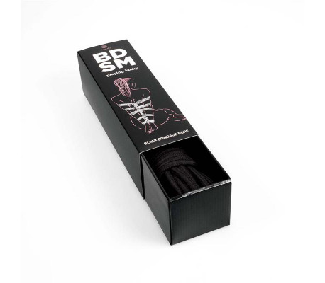 Cuerda para Bondage 10 m Negra