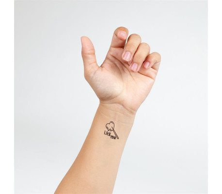 Set de 10 Tattoos Temporales Candy Collection