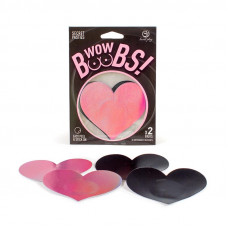 Wow Boobs! Cubre Pezones Corazón Holográficos