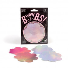Wow Boobs! Cubre Pezones Flores Holográficos