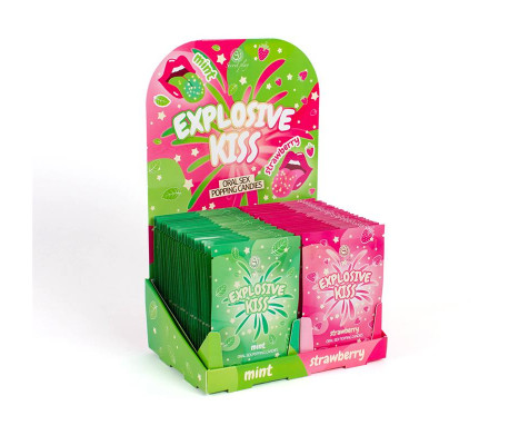 Caramelos Explosivos Sexo Oral Popping Candies Display 48 Unidades