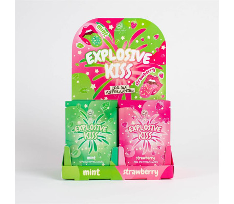 Caramelos Explosivos Sexo Oral Popping Candies Display 48 Unidades