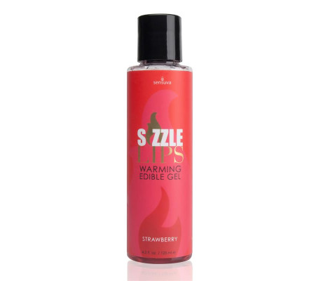 Sizzle Lips Gel Besable Efecto Calor Sabor Fresa 125 ml