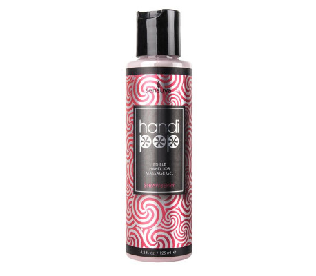 Handipop Gel de Masaje y Sexo Oral Fresa 125 ml