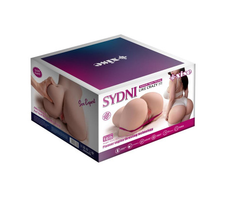 Masturbador Torso Sydni con Movimiento Thrusting