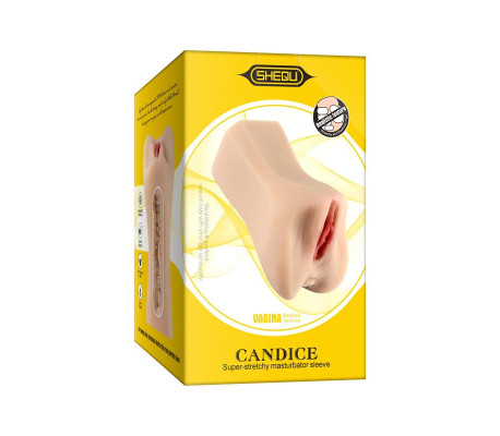 Masturbador Masculino Vagina Candice Skin