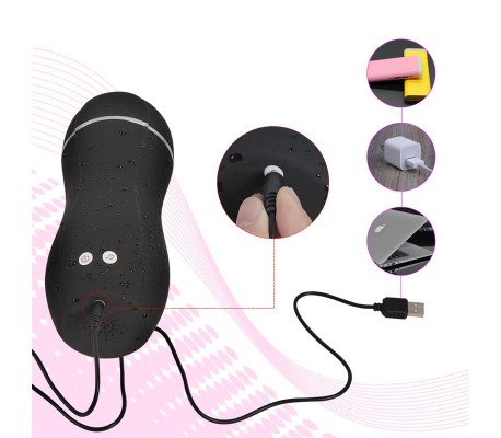 Masturabdor con Vibrador USB Tiny Man