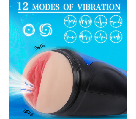 Masturbador Masculino Vagina con Gemidos Renee
