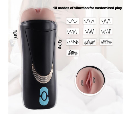 Masturbador Masculino Vagina con Gemidos Lauren