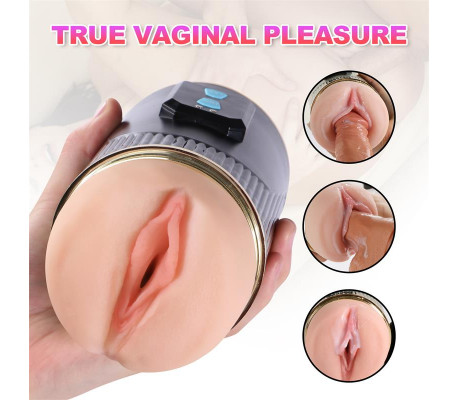Masturbador Doble Vagina y Boca Kay
