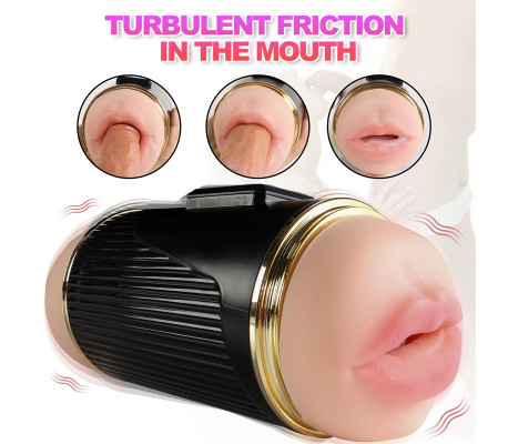 Masturbador Doble Vagina y Boca Kay