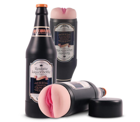 Masturbador Masculino Vagina Sonya Botella Cerveza