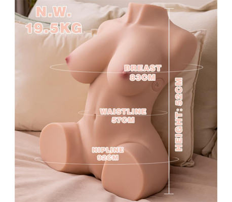 Masturbador Torso Dania Movimiento Thrusting 19.5 kg