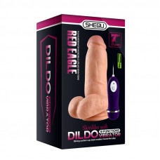 Vibrador Realista Control Remoto Red Eagle 17 cm