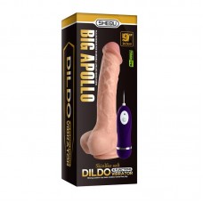 Vibrador Realista Control Remoto Apolo 24.5 cm Vibrador Realista Control Remoto Apolo 24.5 cm