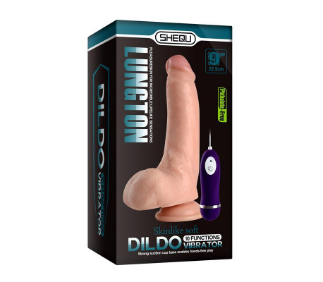 Vibrador Realista Control Remoto Duke Lungton 22.5 cm