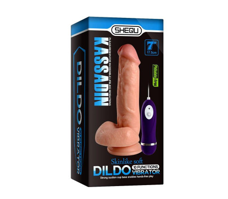 Vibrador Realista Control Remoto Kassadin 17.5 cm