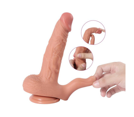 Haydon Dildo con 20 Modos de Vibración y Estimulador de Clítoris
