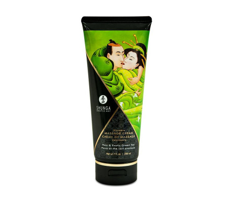 Shunga Crema de Masaje Aroma Té Verde