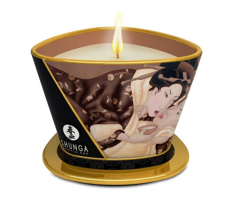 Shunga Vela Masaje Chocolate