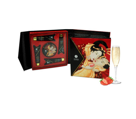 Shunga Kit Secretos de una Geisha Vino Espumoso