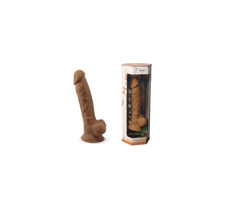 Dildo Dual Density Mod. 1 - 7 Caramel
