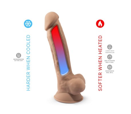 Dildo Dual Density Mod. 1 - 7 Natural