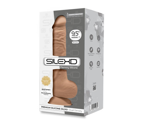 Dildo Dual Density Mod. 3 - 9.5 Caramel