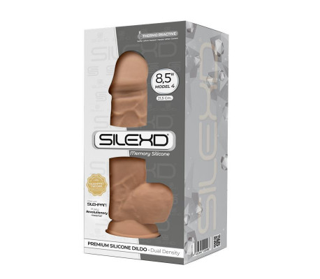 Dildo Dual Density Mod 4 - 8.5 Caramelo