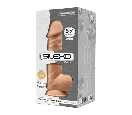 Dildo Dual Density Silicone Mod. 4 - 8.5