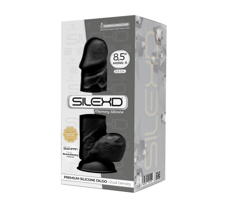 Dildo Dual Density Mod. 4 - 8.5 Negro