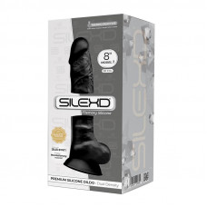 Dildo Dual Density Mod. 1 - 8 Negro