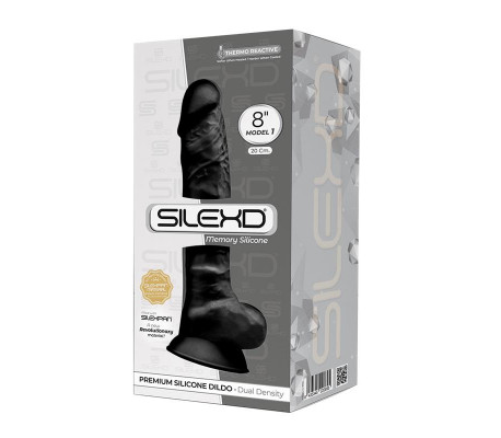 Dildo Dual Density Mod. 1 - 8 Negro